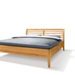 Sesam Bett aus Massivholz von Team 7, Design Karl Auer