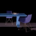 Moderner Team 7 Tema Esstisch aus Massivholz mit elegantem Design.