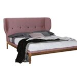 Modernes Polsterbett Ambra von Tonin Casa mit elegantem Kopfteil und zeitlosem Design.