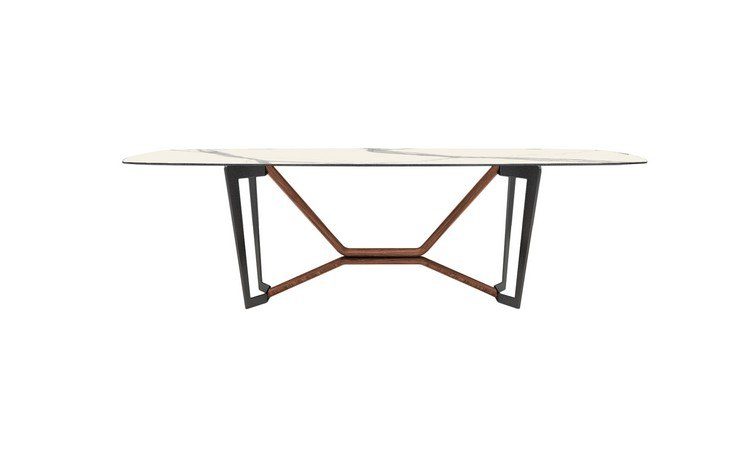 Moderner Esstisch Oliver von Tonin Casa mit elegantem Design.