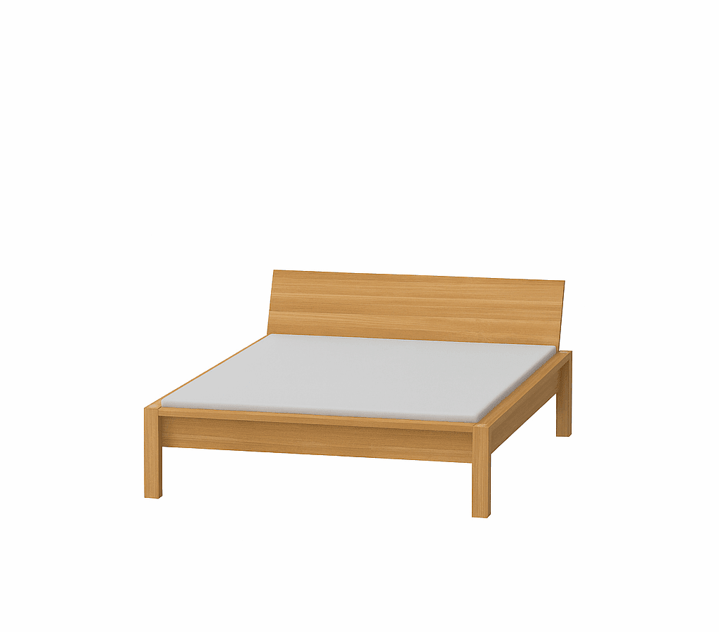 Modernes Cara Bett von Vitamin Design aus hochwertigem Holz für stilvolle Schlafzimmer.