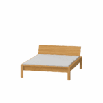 Modernes Cara Bett von Vitamin Design aus hochwertigem Holz für stilvolle Schlafzimmer.