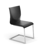 Vinci Stuhl von Willisau - eleganter Holzstuhl mit geschwungener Lehne, Schweizer Designmöbel.
