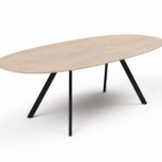 Eleganter Aurora Esstisch aus hochwertigem Holz von Willisau Möbel.