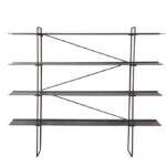 Modernes Zeus Noto Tondella Regal mit elegantem Design für stilvolle Wohnräume.