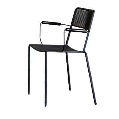 Moderner Zeus Noto Stuhl in elegantem Ginger-Farbton mit minimalistischem Design.