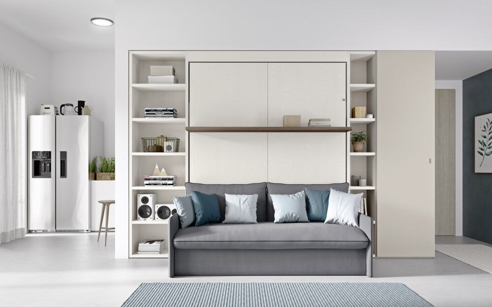 Novamobili - Verwandlungsmöbel Schrankbett / Sofa