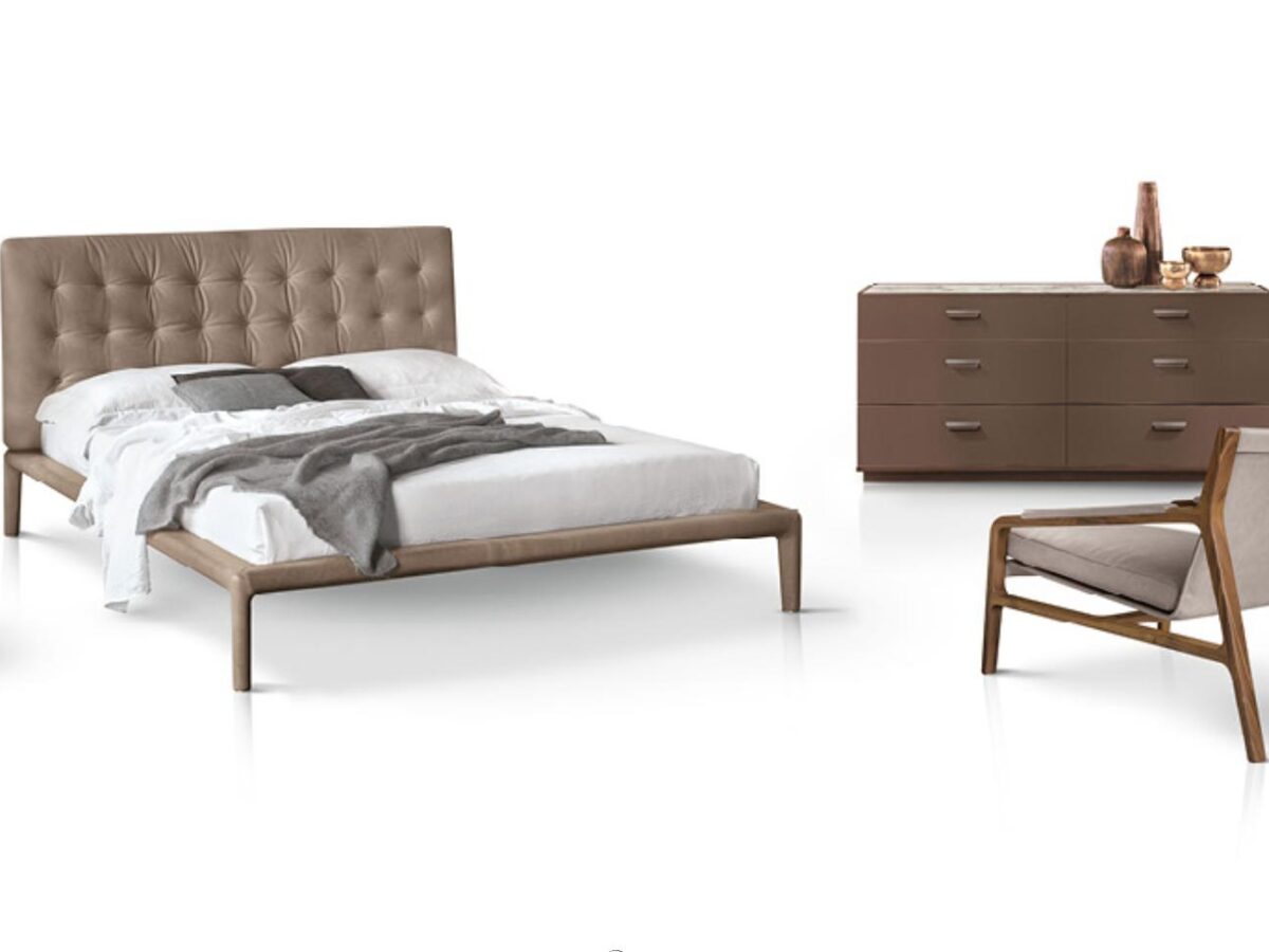 Elegantes Alivar Boheme Bett mit modernem Design für stilvolle Schlafzimmer.