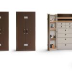 Elegante Bombay Kommode von Alivar mit sechs geräumigen Schubladen in modernem Design.