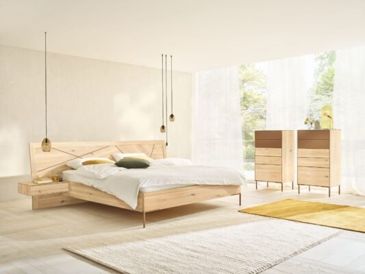 Anrei Leno 4 Schlafzimmer: Moderne Eleganz trifft auf hochwertige Verarbeitung und zeitloses Design.