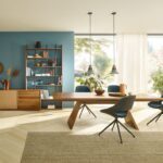 Moderner Esstisch Pan 3 von Anrei mit eleganter Holzoptik für stilvolles Wohnen.