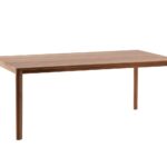 Moderner Esstisch Neva 6 von Artisan aus massivem Holz mit eleganter Tischplatte.