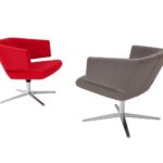 Moderner Lotus Sessel von Bensen - eleganter Designer-Stuhl in zeitlosem Design