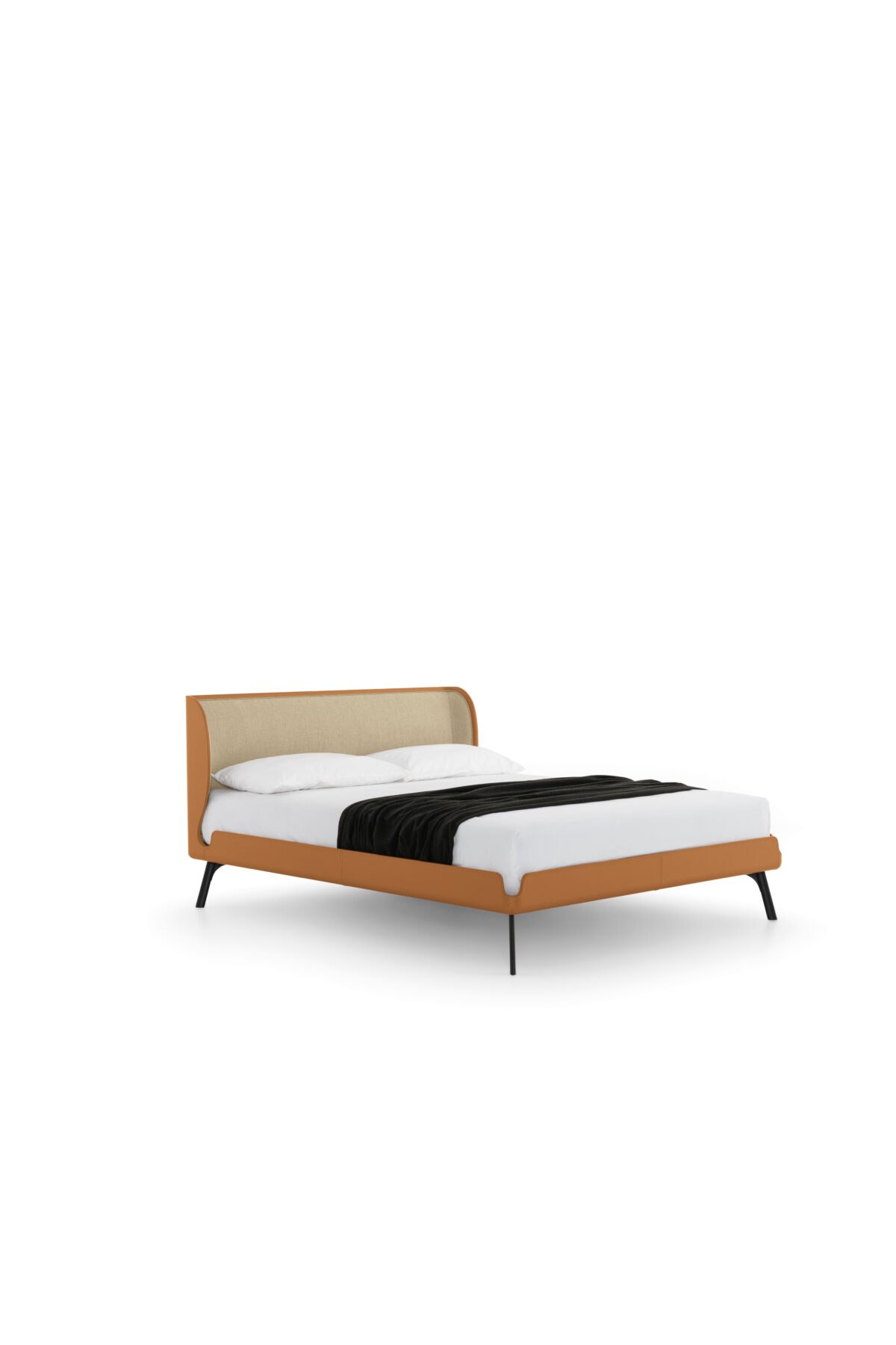 Modernes Polsterbett Gabri von Bolzan mit elegantem Design und hochwertiger Verarbeitung.