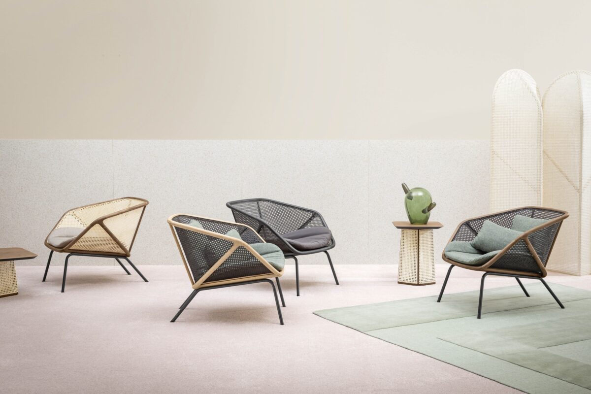 Colony Design-Sessel von Miniforms mit modernem Look und komfortabler Polsterung.