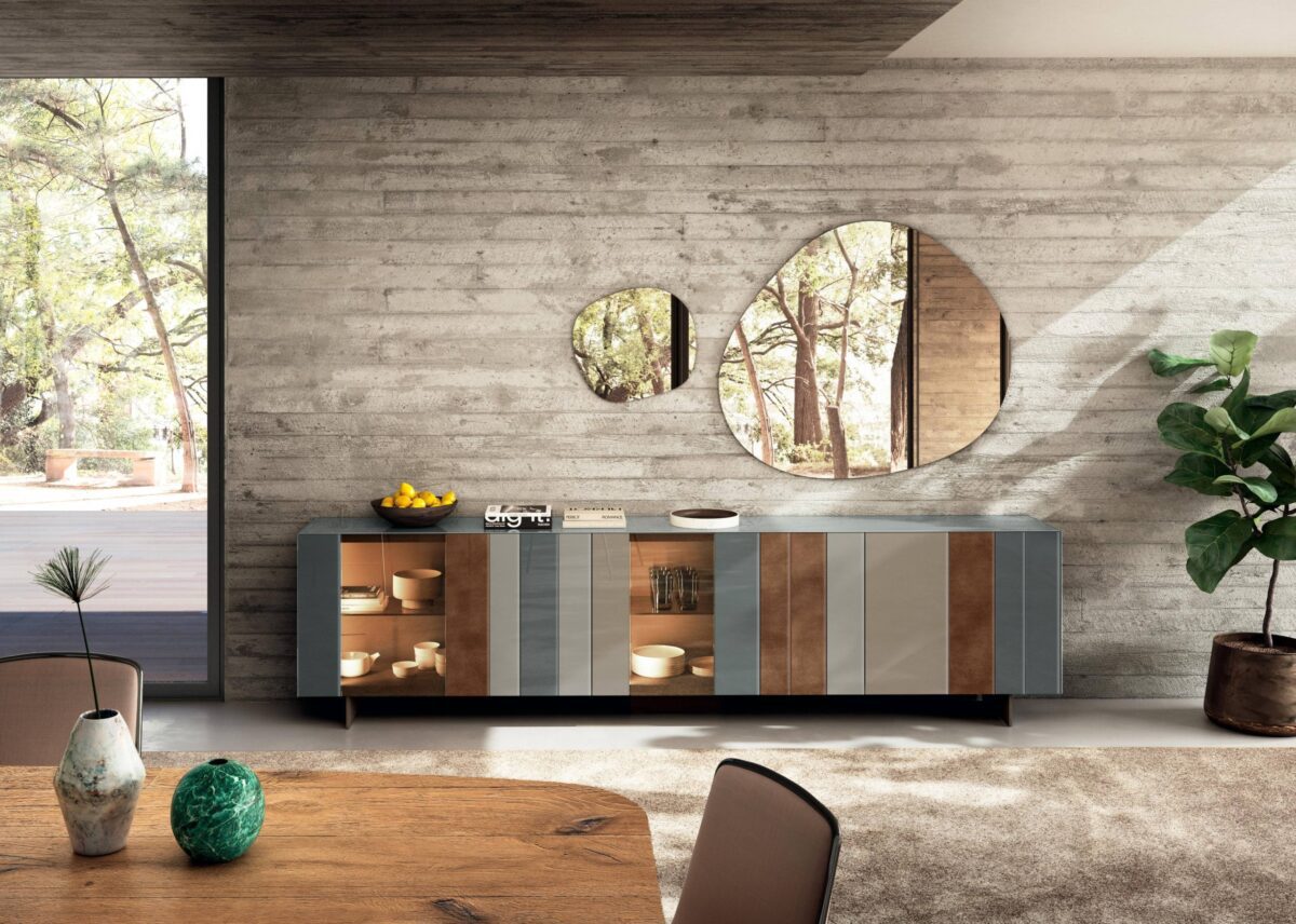 Moderne Lago Now 2 Kommode mit praktischen Schubladen für stilvolles Schlafzimmer.