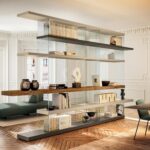 Moderne Lago Regale mit elegantem Design für stilvolle und funktionale Wohnraumgestaltung.