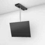 TV-Deckenhalterung Art116 für moderne Wohnräume - stabile und elegante Deckenmontage.