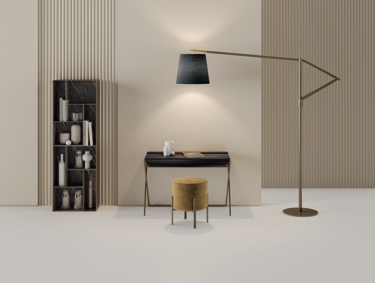 Moderner Bontempi Casa Matisse 2 Schreibtisch in elegantem Design für stilvolles Homeoffice.