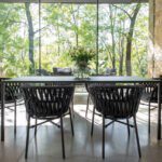 Moderner Drigani Drop 17 Designstuhl mit elegant geschwungener Sitzschale für stilvolles Wohnen.