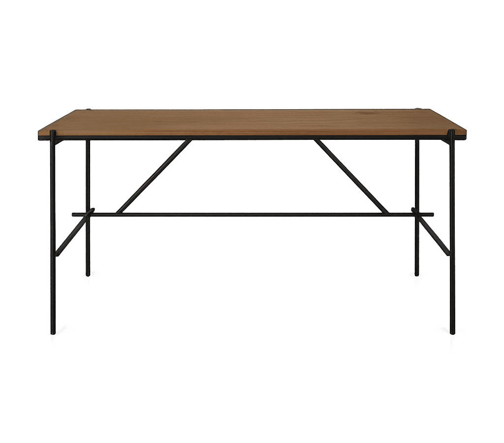 Eleganter Ethnicraft Oscar Schreibtisch aus massiver Eiche für modernes Home-Office