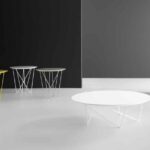 Eleganter Kendo Couchtisch Yohsi aus hellem Holz für moderne Wohnzimmer.