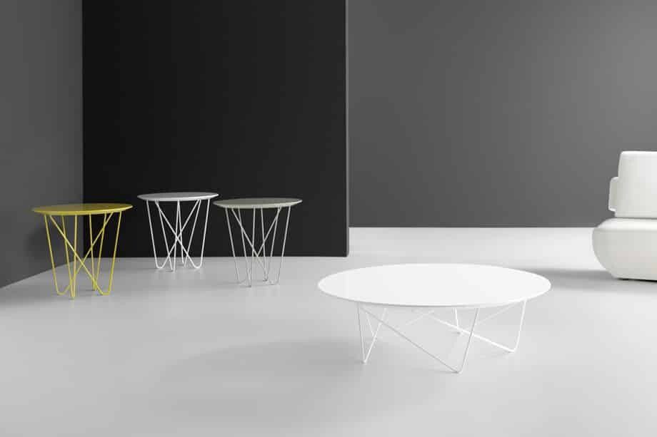 Eleganter Kendo Couchtisch Yohsi aus hellem Holz für moderne Wohnzimmer.