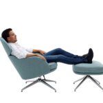 Eleganter Saba Italia Sunset Bergère Loungesessel in modernem Design für stilvolles Wohnen