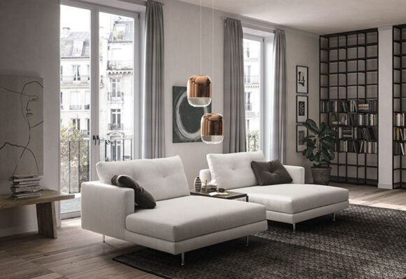 Hochwertiges Valentini Sofa Maxime 17 in elegantem, zeitlosem Design für moderne Wohnräume.