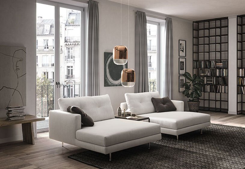 Hochwertiges Valentini Sofa Maxime 17 in elegantem, zeitlosem Design für moderne Wohnräume.