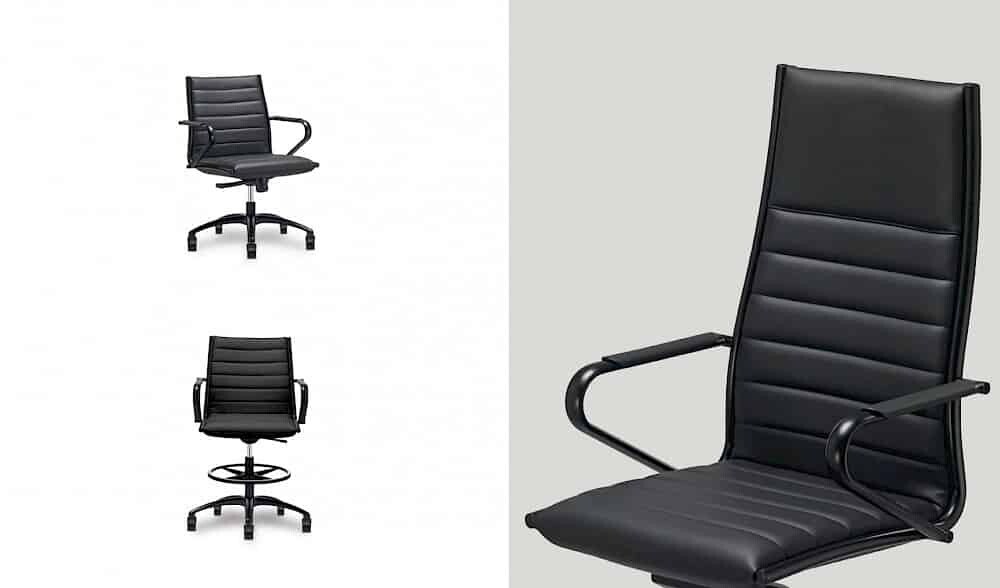 Ergonomischer Bürodrehstuhl Sitland Classic 2 mit verstellbarer Rückenlehne und Armlehnen für optimalen Sitzkomfort.