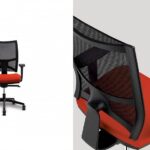 Ergonomischer Bürodrehstuhl Team Strike von Sitland mit flexibler Rückenlehne für optimalen Sitzkomfort.