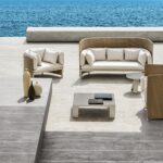 Esedra 5-Sitzer Outdoor-Sofa von Ethimo für stilvolle Garten- und Terrassenmöbel.