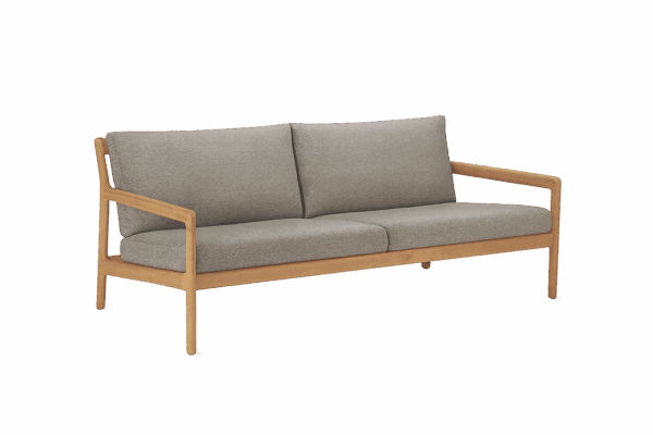 Ethnicraft Jack Sofa mit zeitlosem Design und hochwertiger Verarbeitung für moderne Wohnräume.