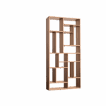 Ethnicraft Massivholzregal M aus Eiche - minimalistisches Designmöbel für moderne Wohnräume