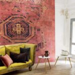 Exklusive Elitis Panorama-Tapete für luxuriöse Wandgestaltung im modernen Wohnraum.