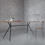 Ausziehbarer Esstisch Balance 5 von Extendo in modernem Design.