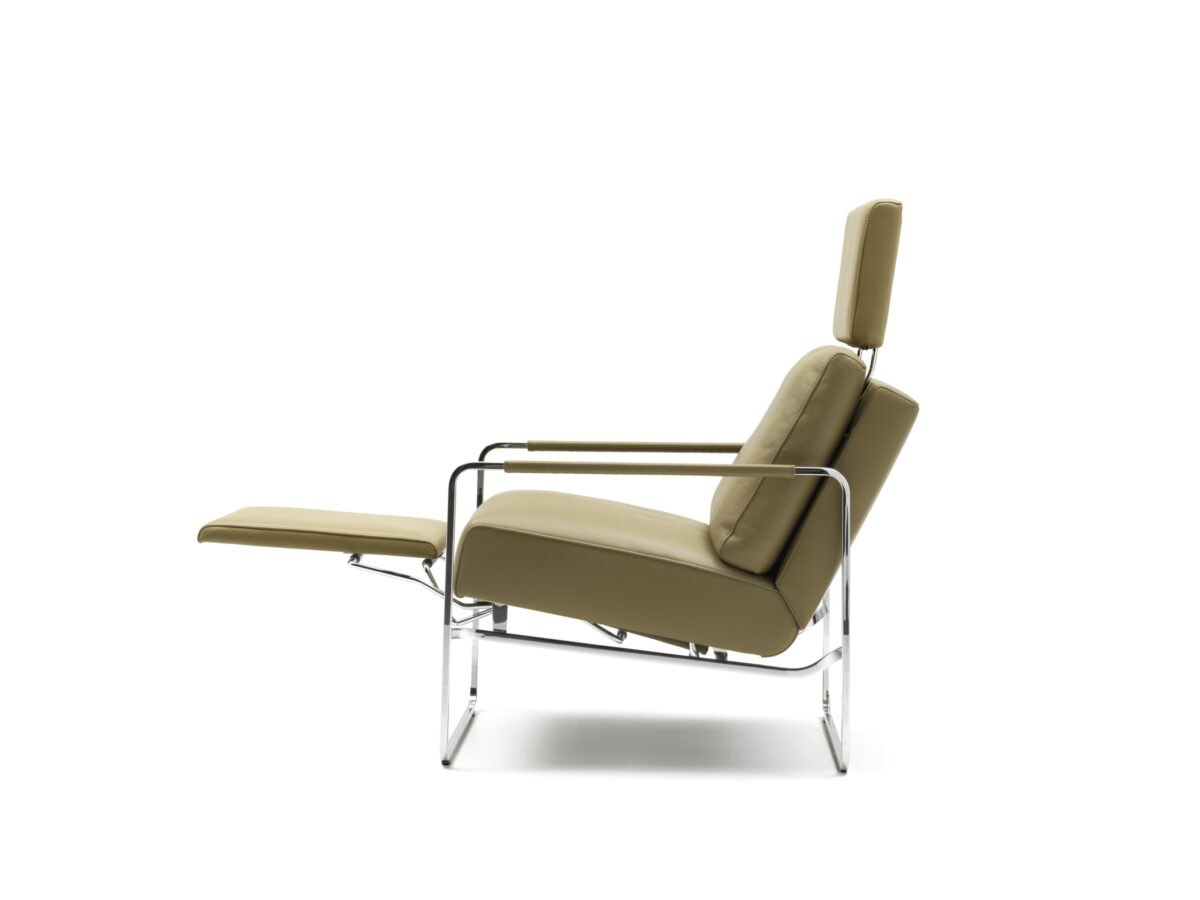 Moderner FSM Gabo 7 Relaxsessel mit ergonomischem Design für entspannten Sitzkomfort.