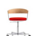 Moderner Girsberger G 125 Designstuhl, Modell 17, elegante Sitzlösung für Büro und Zuhause.