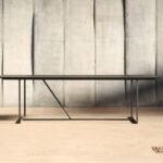 Eleganter schwarzer Mesa Nero Esstisch von Heerenhuis mit modernem Design.