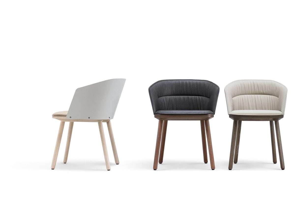 Moderner Huss Lino C Bürostuhl in elegantem Design für stilvolles Arbeiten.