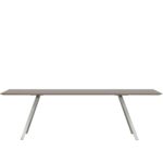 Moderner Hussl Lino T Esstisch aus Holz mit schwarzem Metallgestell für stilvolles Wohnen.