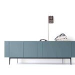 Modernes Lema Rainbow Sideboard mit bunten Schubladen und elegantem Design.