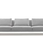 Modernes Lema Mustique 2 Designer-Sofa in elegantem Design für stilvolle Wohnräume.
