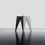 Moderner Beton-Hocker Bridge von Lyon Béton als stilvolles Designer-Sitzmöbel