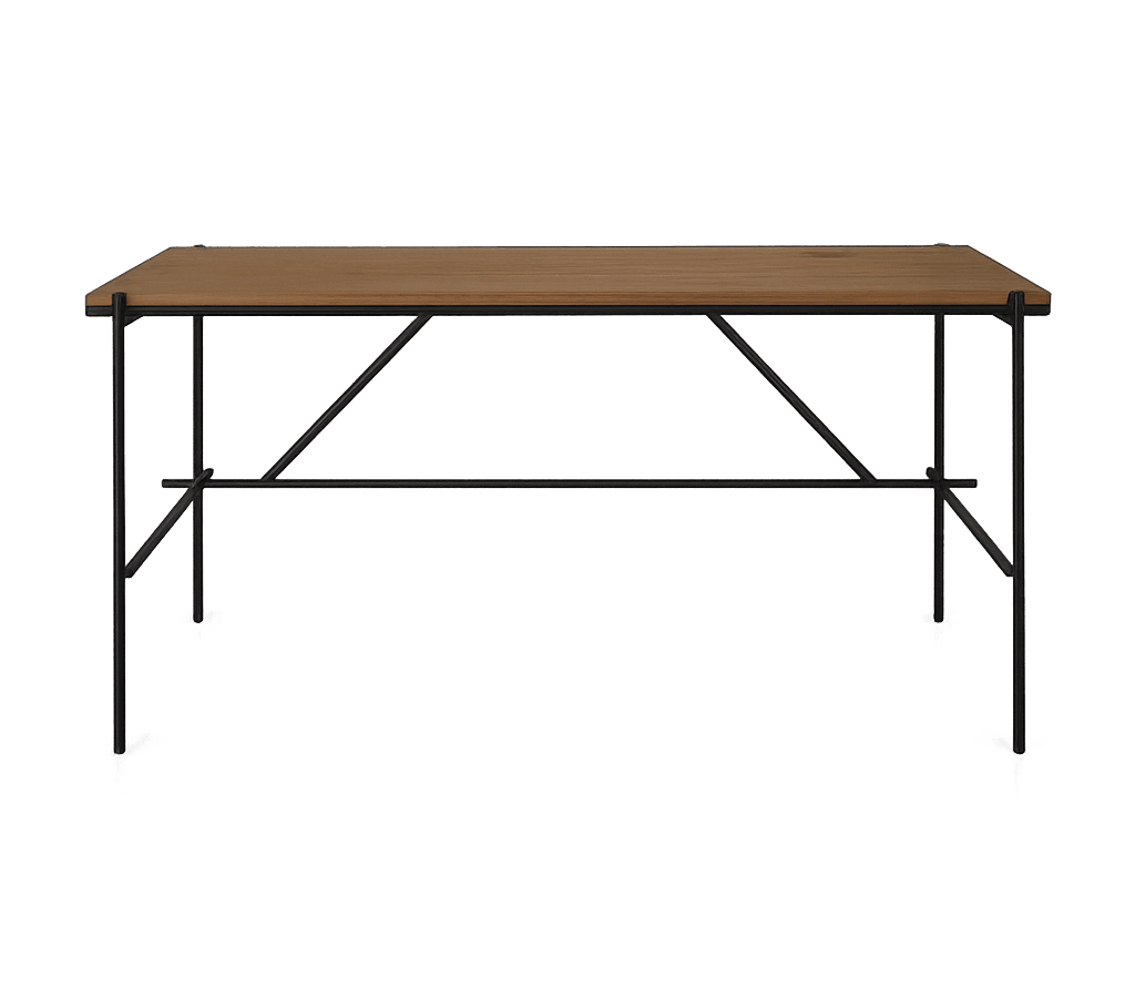 Massiver Eichen-Schreibtisch Oscar von Ethnicraft für stilvolles Home-Office.