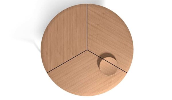 Mawari 7 Designertisch von De Padova mit elegantem, modernem Design.