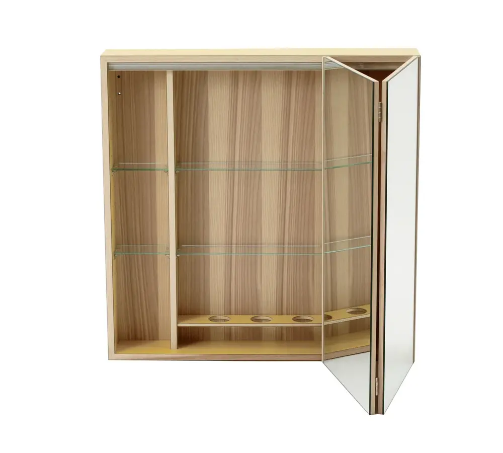 Moderner Badschrank in Mintgrün mit viel Stauraum für stilvolle Badezimmereinrichtung.