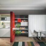 Mobile Kofferküche von Clei - kompakte Küchenbox mit integrierter Ausstattung für flexibles Kochen unterwegs.