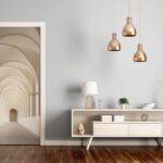 Elegante geometrische Tapete von Instabilelab für moderne Raumgestaltung und stilvolle Wände.